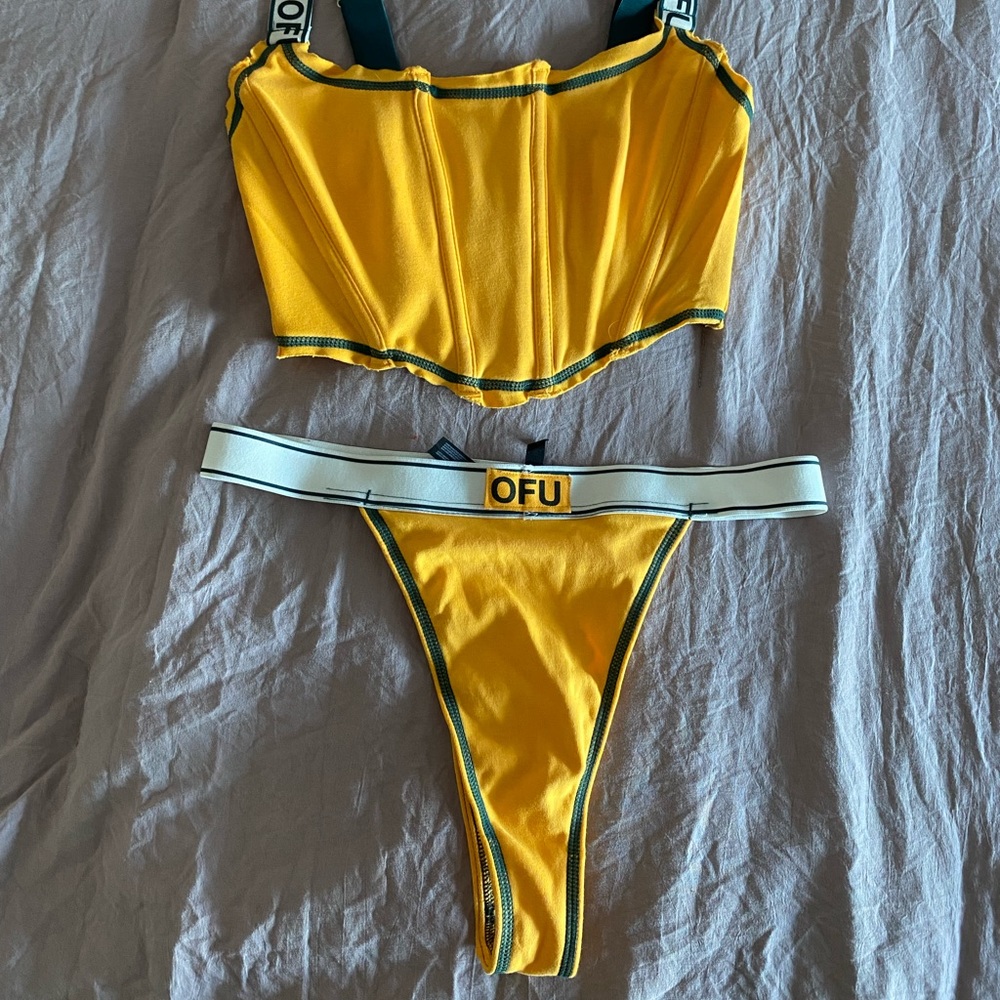 Corset and Thong Set